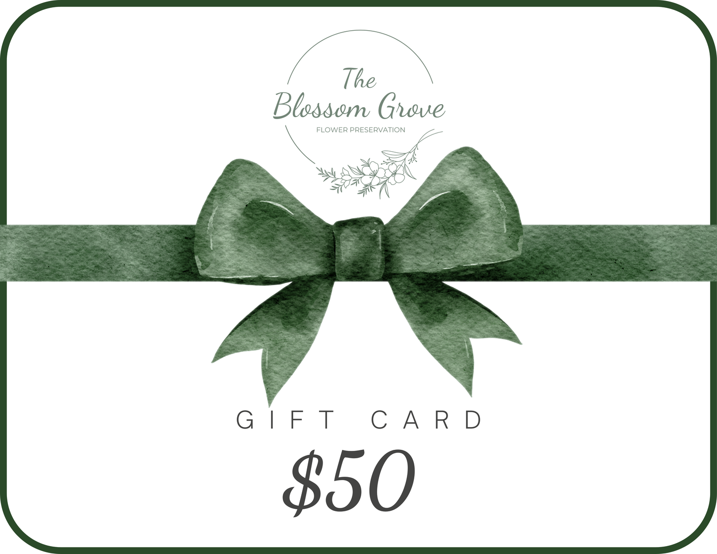 The Blossom Grove Gift Card - The Blossom Grove