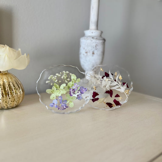 The Geode Coasters, Set of 2 - The Blossom Grove